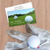 Golf Coach Golfing Instructor Visitekaartje