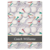 Golf Coach Klembord (Achterkant)