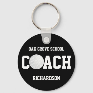 Golf Coach Sport Sleutelhanger