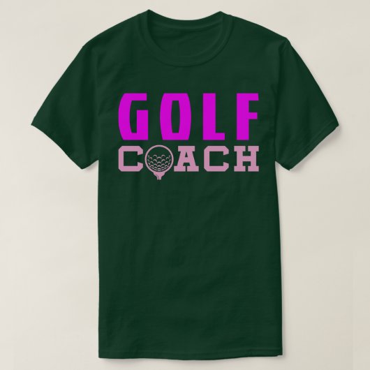 Golf Coach T-shirt (Design voorkant)