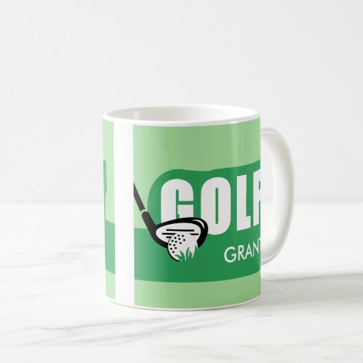 Golf Coffee Mugs (Devant droit)