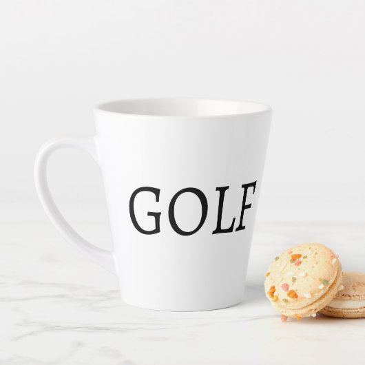 GOLF COFFEE TEA Latte Mug Latte Mok (In situ)
