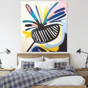 Golf Compositie - Grote schilderij Canvas Print