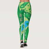 Golf Conception Exercice Leggings (Dos)
