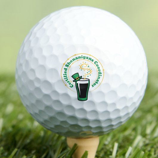 Golf Coordonnateur de Shenanigans certifié Balles de Go