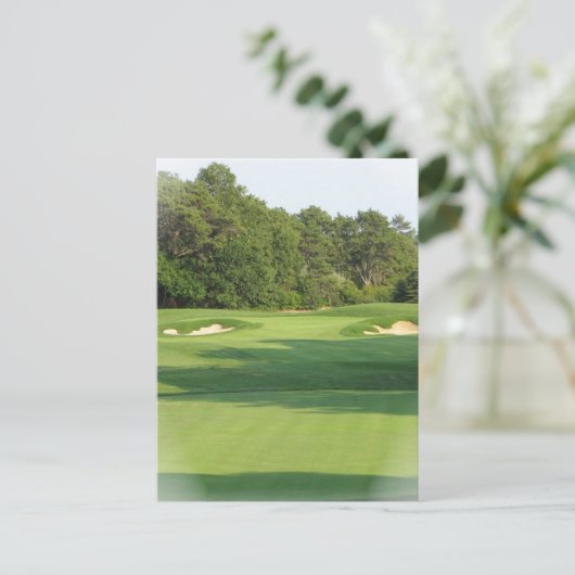 Golf Course Briefkaart (Staand voorkant)