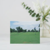 Golf Course Briefkaart (Staand voorkant)