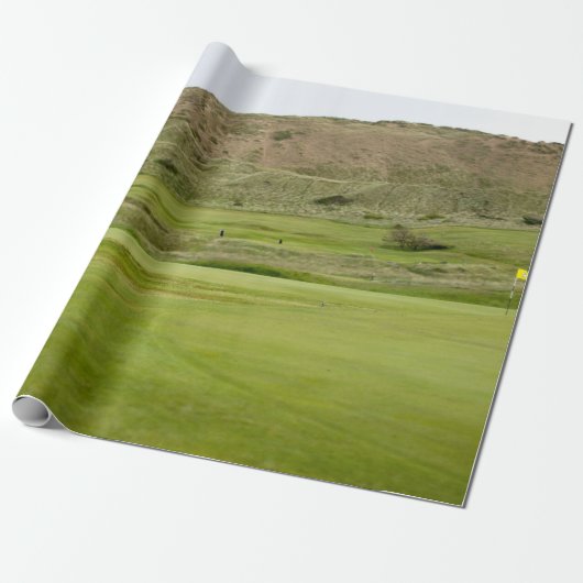 Golf Course Cadeaupapier (Uitgerold)