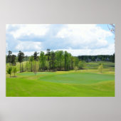 Golf Course Fairway Poster (Voorkant)