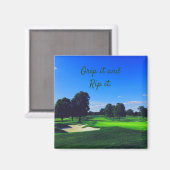 Golf Course Grip it and Rip it Magneet (Voorkant / Achterkant)