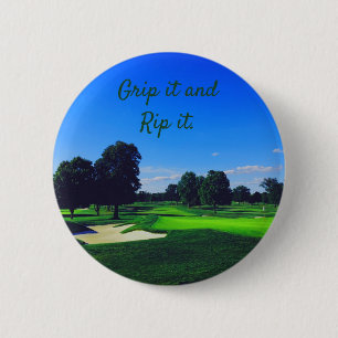 Golf Course Grip it and Rip it Ronde Button 5,7 Cm