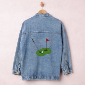 Golf Course Hole met vlag Denim Jacket (Hangar)