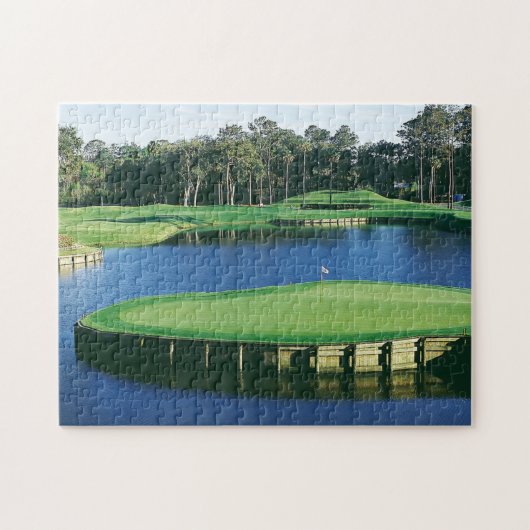Golf Course landschapspuzzel Legpuzzel (Horizontaal)