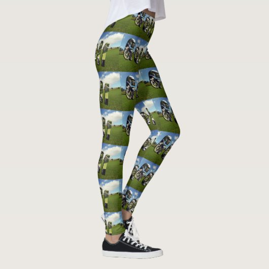 Golf Course Logo Dames Full Print Leggings (Droite)