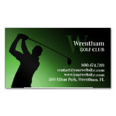 Golf Course Magnetisch Visitekaartje (Voorkant)