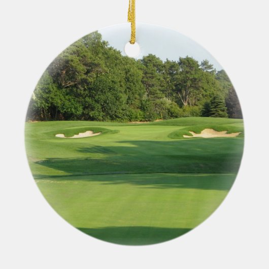 Golf Course Ornament (Achterkant)