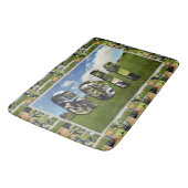 Golf Course Photo Collage en Logo, Badmat (Gekanteld)