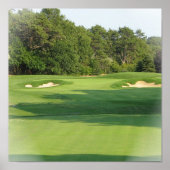 Golf Course Poster Print (Voorkant)