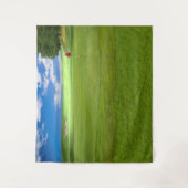 Golf Course Theme Backdrop Wandkleed (Voorkant)