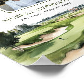 Golf Course Welcome to Celebration Of Life Photo Poster (Hoek)