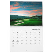 Golf Courses Wall Agenda Kalender (Feb 2027)
