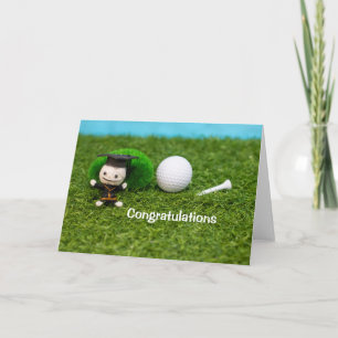 Golf-creditcard Afstuderen Kaart