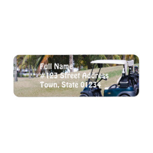 Golf crt - label