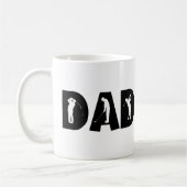 Golf Dad Gift Koffiemok (Links)