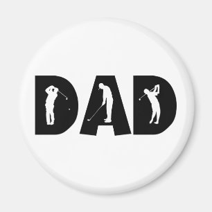 Golf Dad Gift Magneet