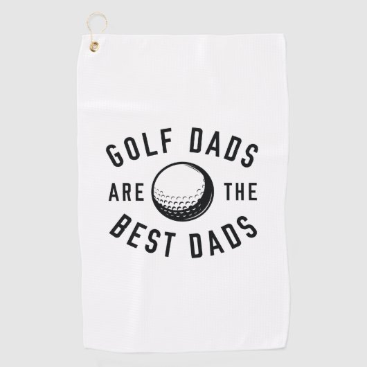 Golf Dads zijn de beste Dads Golfhanddoek (Voorkant)
