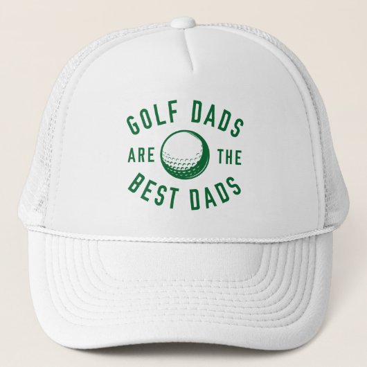 Golf Dads zijn de beste Dads Trucker Pet (Voorkant)