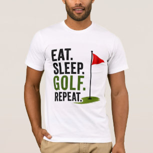 Golf dagelijks leven t-shirt