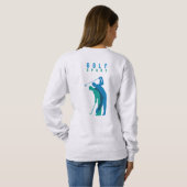 Golf | Dames sweatshirt (Achterkant volledig)