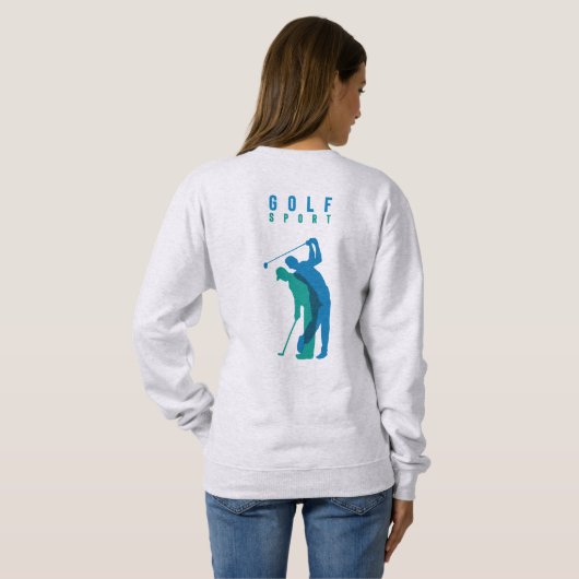 Golf | Dames sweatshirt (Achterkant volledig)
