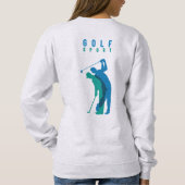 Golf | Dames sweatshirt (Achterkant)