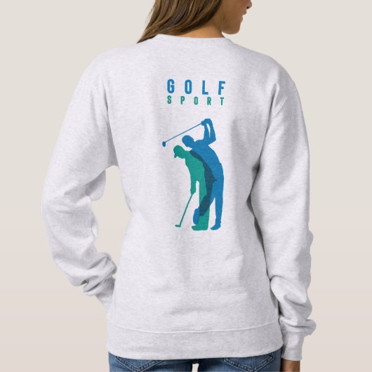 Golf | Dames sweatshirt (Achterkant)