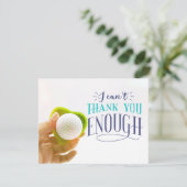 Golf Dank je kaart Ik kan je niet genoeg bedanken (Staand voorkant)