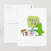 Golf Dank je voor Golfer Huwelijk  Briefkaart (Voorkant / Achterkant)