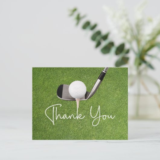 Golf Dank u kaart (Staand voorkant)