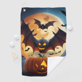 Golf dans un style effrayant : serviettes de golf  (En situation)