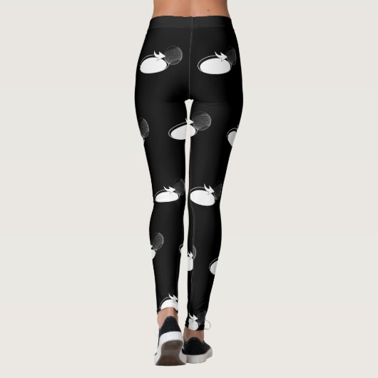 Golf dat zou ik er op drukken leggings (Achterkant)