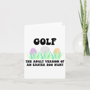 Golf De volwassen versie van een paaseieren jacht Kaart