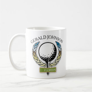 Golf Design Monogramme Modèle Mug