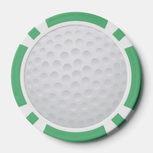 Golf Design Poker Chips (Achterkant)