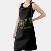 Golf Dimensional Afbeelding Name, Full Print Apron Schort (Insitu)