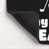 Golf: Doe alsof een dame als een beest speelt. Muismat (Hoek)