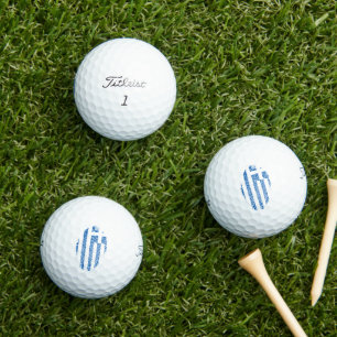 Golf Drapeau grec Empreinte 12 Pack Titlist balles de g