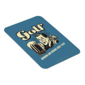 Golf: Drink & rijdend sinds 1642 Magneet (Rechterzijde)