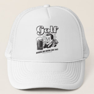 Golf: Drink & rijdend sinds 1642 Trucker Pet