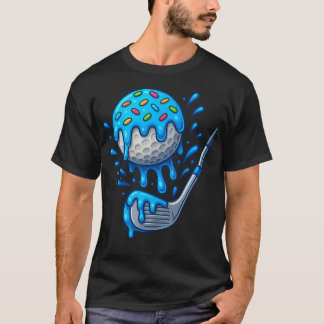 Golf Drip Team Voor Jongens Ijs T-shirt